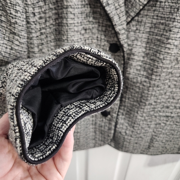 Covington classic tweed blazer timeless corpcore professional  XL - Picture 8 of 11